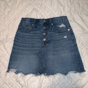 Madewell Denim Skirt